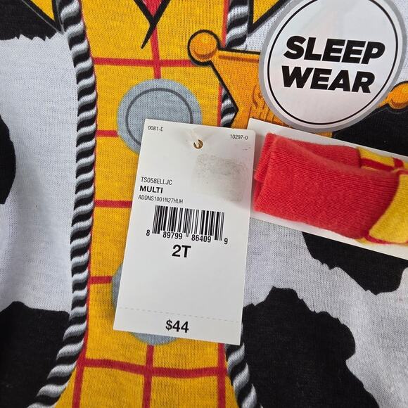 DISNEY COLLECTION TODDLER BOYS 4-PC TOY STORY PAJAMA SETS BUZZ & WOODY SIZE 2T - Picture 8 of 10